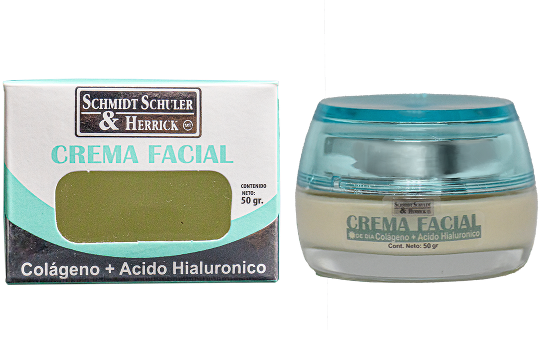 CREMA FACIAL DE COLÁGENO + ÁCIDO HIALURÓNICO.